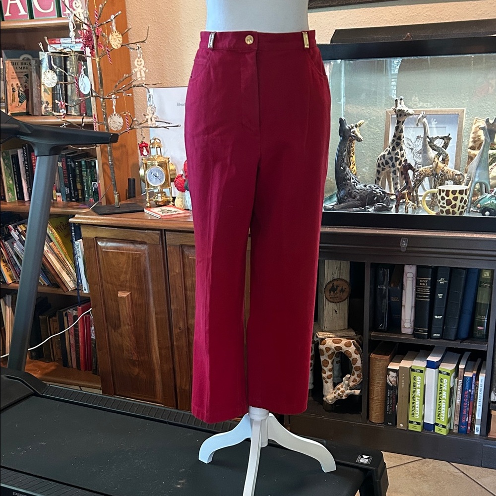 ALTERED St John Sport Essentials Red Women's Pants.